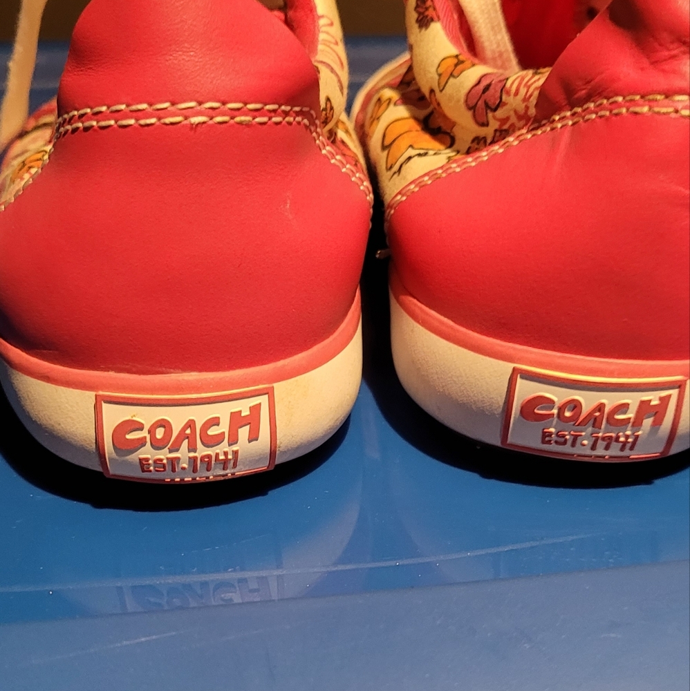 Coach Floral Sneakers - Picture 5 of 5